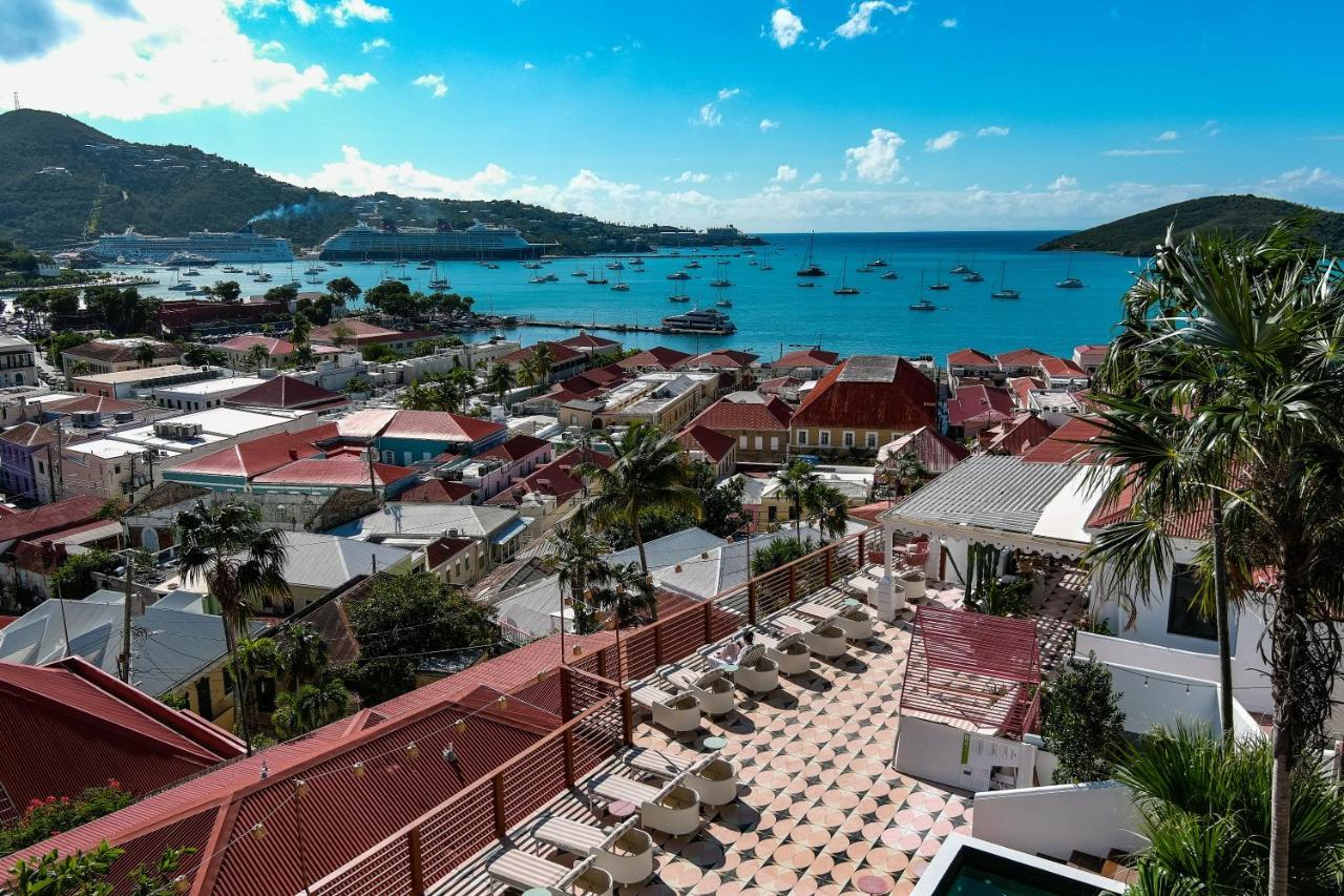 The Pink Palm Hotel - Adults Only Charlotte Amalie Exteriér fotografie