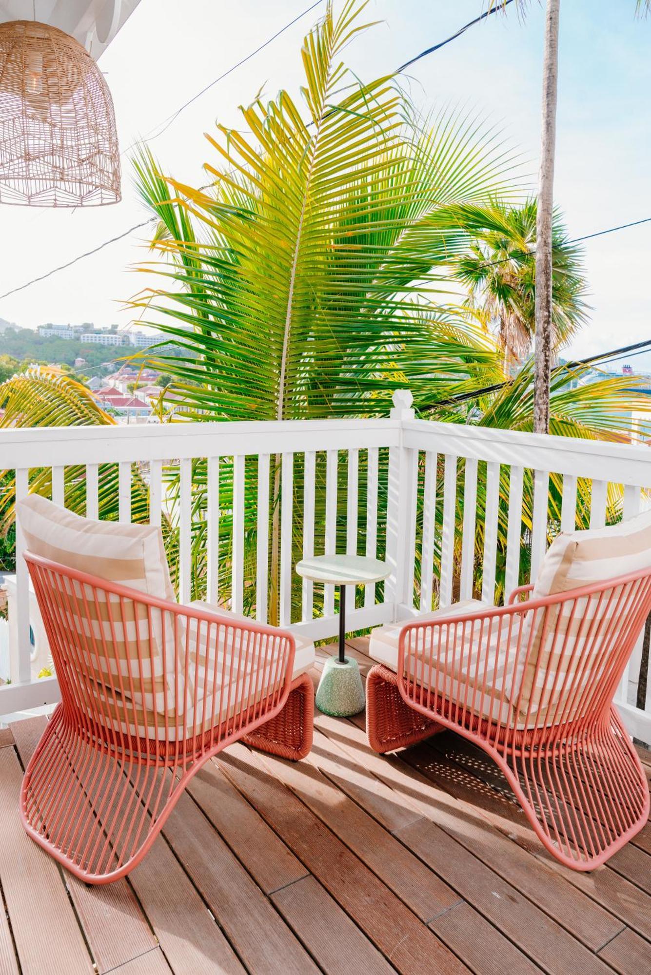 The Pink Palm Hotel - Adults Only Charlotte Amalie Exteriér fotografie